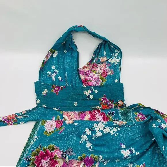 Antoine Akoplan Paris Halter Wrap Dress - Picture 7 of 11